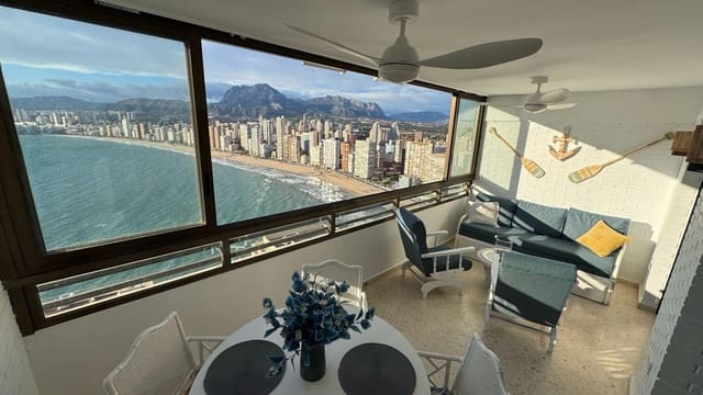 Appartement de 1 chambre à louer à Rincón de Loix, Benidorm avec piscine - 1 350 € (Ref: 9536296)