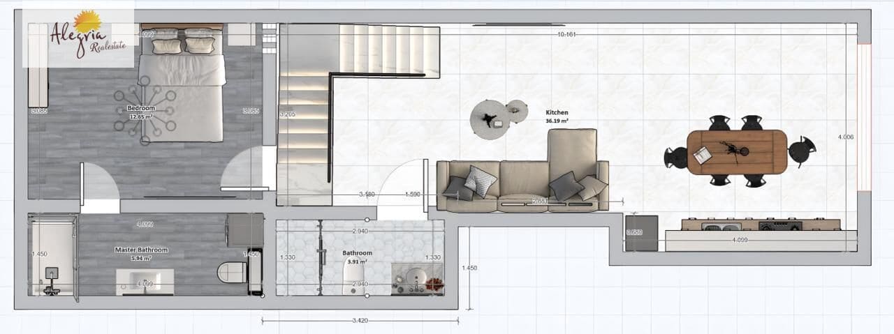 2 sypialnia Komercyjne na sprzedaż w Miasto Alicante / Alacant - 83 000 € (Ref: 9602657)