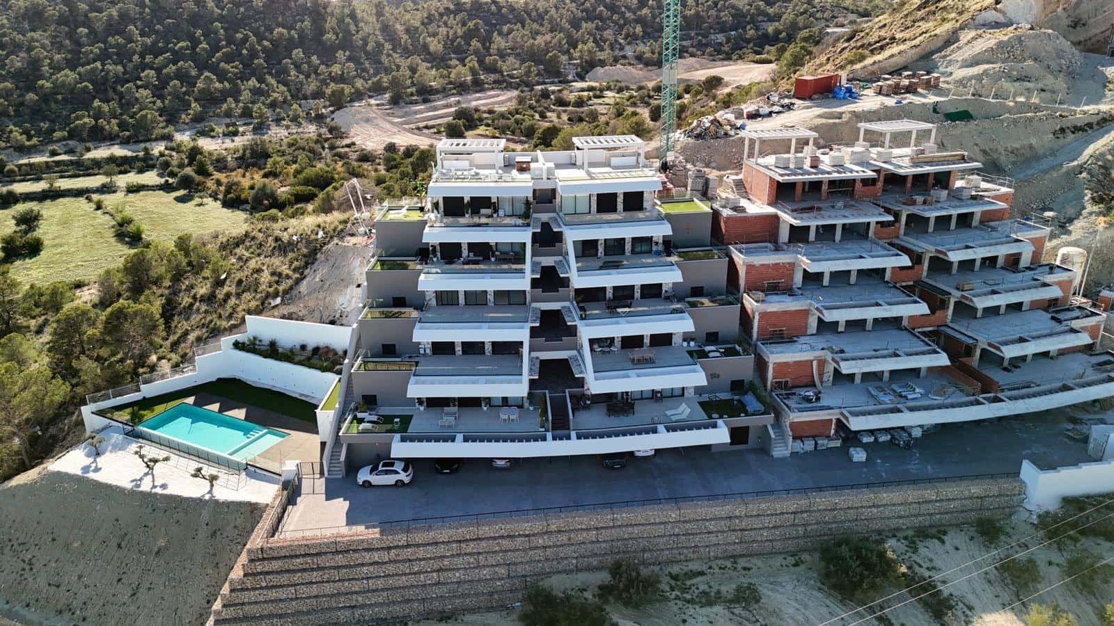 2 makuuhuone Huoneisto myytävänä paikassa Finestrat mukana uima-altaan - 500 000 € (Ref: 9605085)