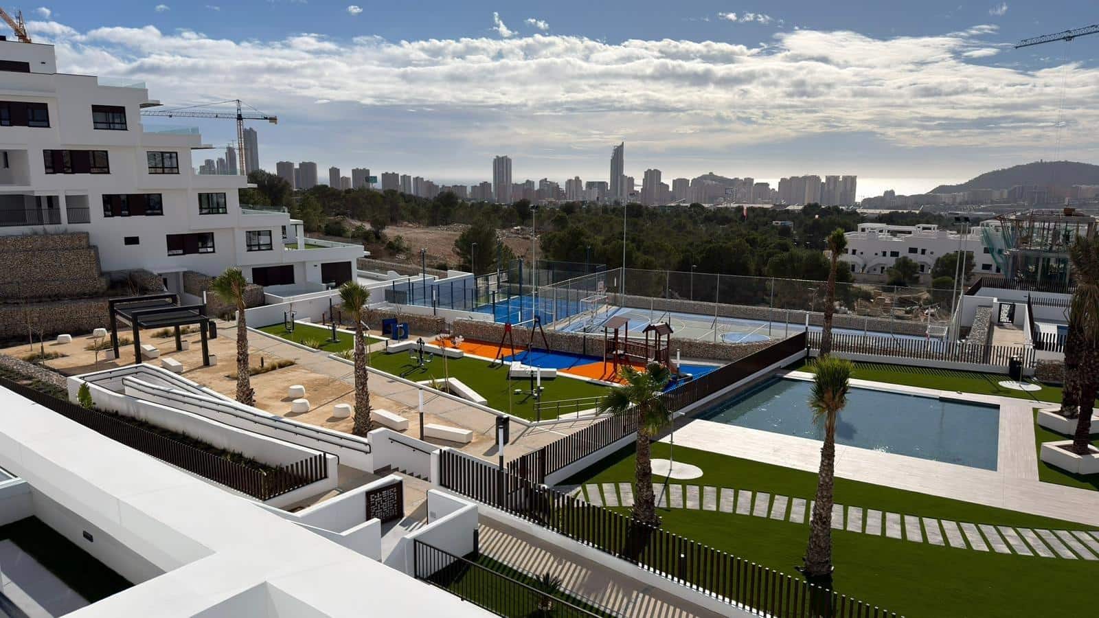 2 makuuhuone Asunto myytävänä paikassa Finestrat mukana uima-altaan - 430 000 € (Ref: 9611636)