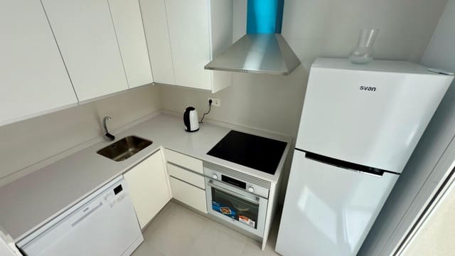 2 Zimmer Apartment zu vermieten in Gran Alacant, Santa Pola mit Pool - 1.300 € (Ref: 9627685)