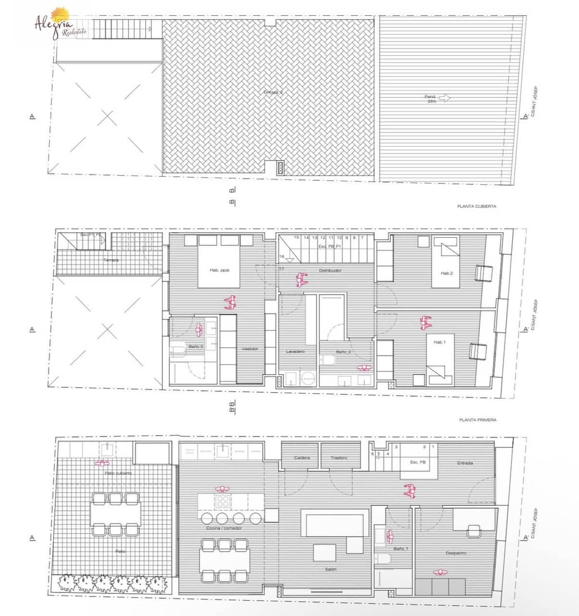 Adosado de 4 habitaciones en Sueca en venta - 300.000 € (Ref: 9630145)