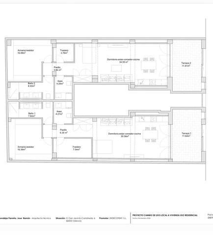 2 Zimmer Apartment zu verkaufen in Russafa, València Stadt - 225.000 € (Ref: 9648275)