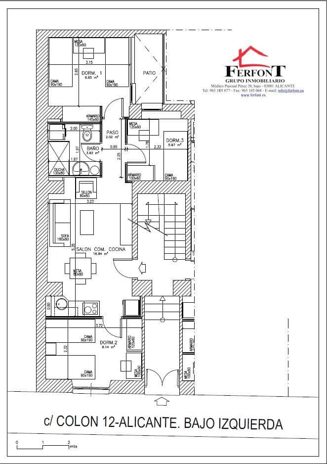 21 sypialnia Biznes na sprzedaż w Miasto Alicante / Alacant - 1 295 000 € (Ref: 9743163)