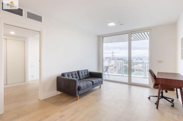 1 sypialnia Apartament do wynajęcia w Sant Pau, Miasto Walencja z basenem garażem - 1 900 € (Ref: 9823015)