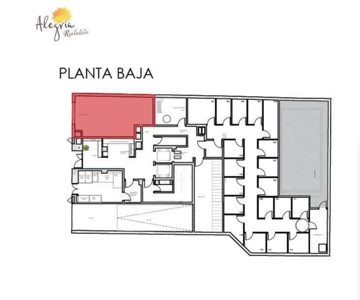 1 slaapkamer Commercieel te koop in Valencia stad - € 105.000 (Ref: 9829275)