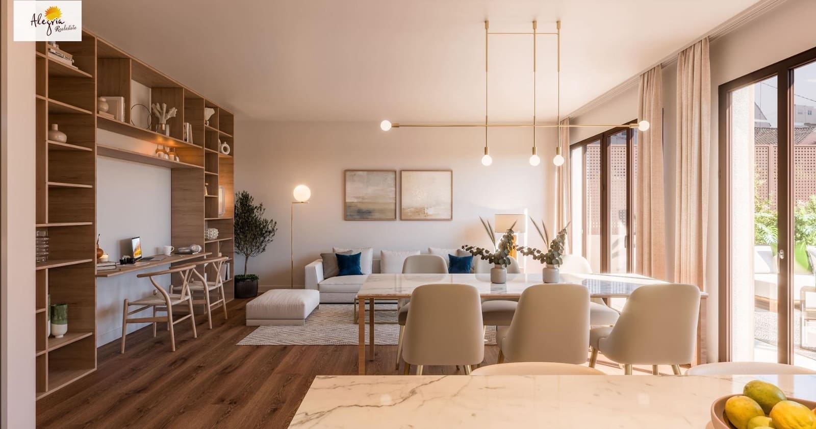 3 soverom Leilighet til salgs i Valencia by med svømmebasseng garasje - € 780 000 (Ref: 9846530)
