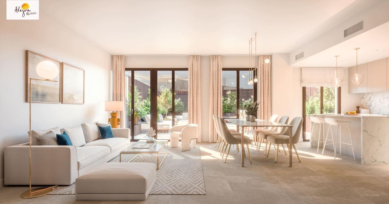 3 soverom Leilighet til salgs i Valencia by med svømmebasseng garasje - € 780 000 (Ref: 9846530)