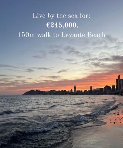 1 chambre Appartement à vendre à Rincón Alto, Benidorm avec piscine - 245 000 € (Ref: 9849505)