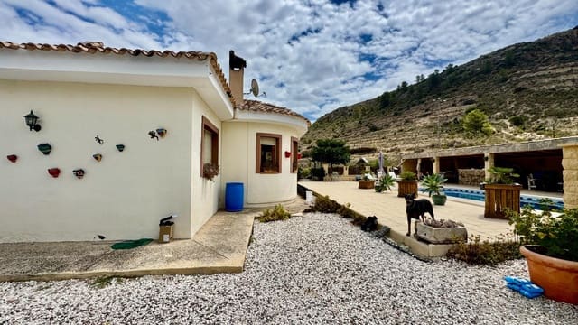 5 chambre Finca/Maison de Campagne à vendre à Relleu avec piscine - 350 000 € (Ref: 9860211)