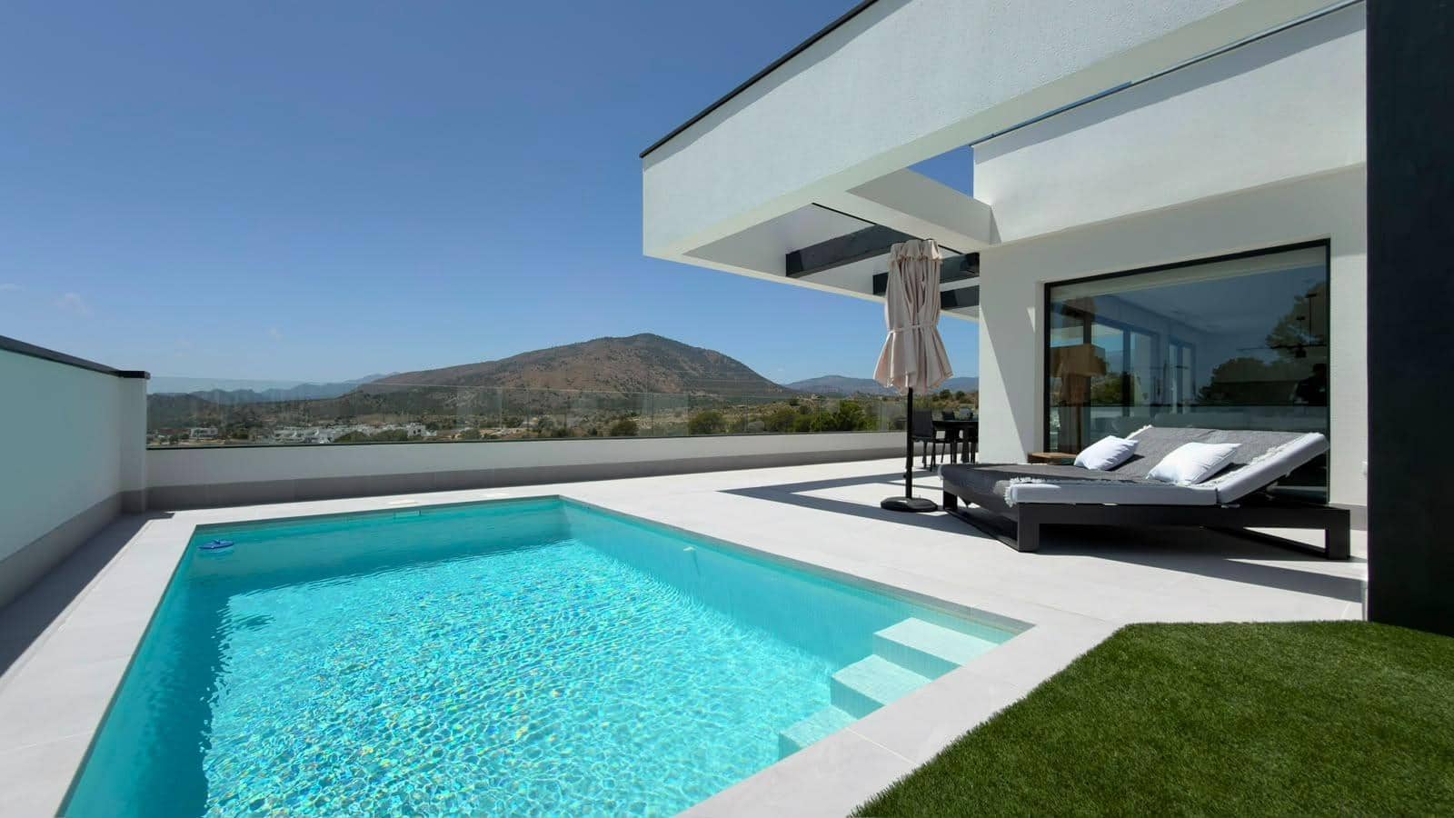 3 sypialnia Willa na sprzedaż w Finestrat z basenem garażem - 700 000 € (Ref: 9915942)
