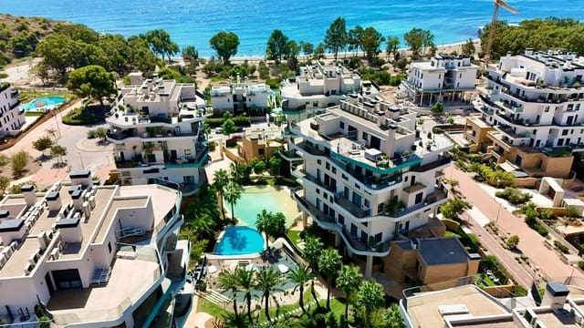 2 sypialnia Penthouse do wynajęcia w La Villajoyosa / Vila Joiosa z basenem garażem - 2 500 € (Ref: 9978971)