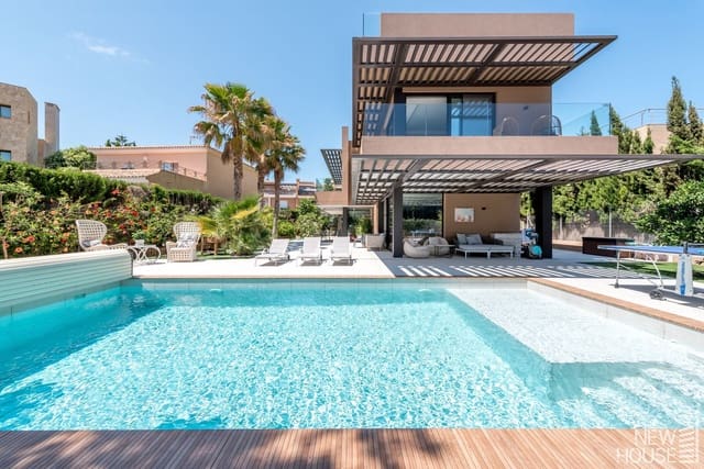 4 chambre Villa/Maison à vendre à Cabo de las Huertas, Alicante ville avec piscine garage - 3 200 000 € (Ref: 9641414)