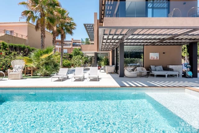 4 chambre Villa/Maison à vendre à Cabo de las Huertas, Alicante ville avec piscine garage - 3 200 000 € (Ref: 9641414)