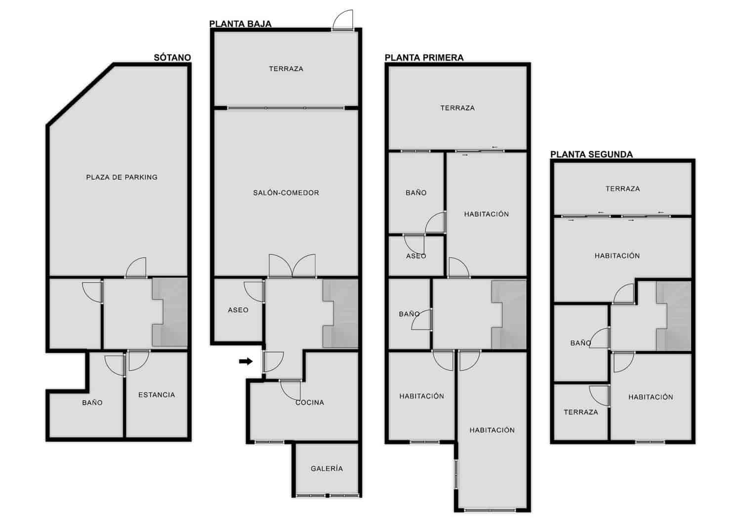 Casa de 6 habitaciones en Cabo de las Huertas en venta con piscina garaje - 1.150.000 € (Ref: 9669800)