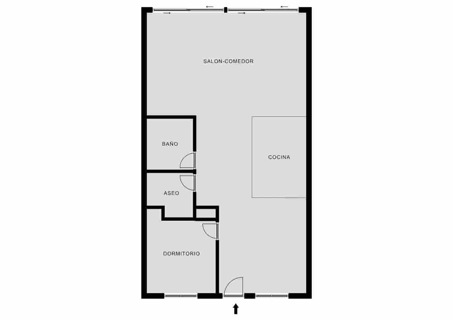 1 makuuhuone Huoneisto myytävänä paikassa Cabo de las Huertas mukana uima-altaan 
autotalli - 305 000 € (Ref: 9669803)