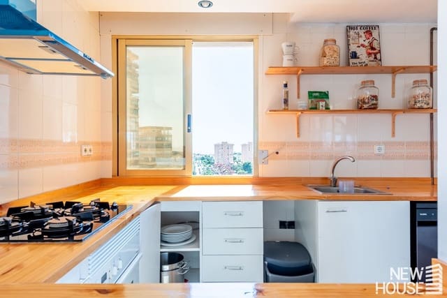 2 chambre Appartement à vendre à Cabo de las Huertas, Alicante ville avec piscine garage - 585 000 € (Ref: 9669805)