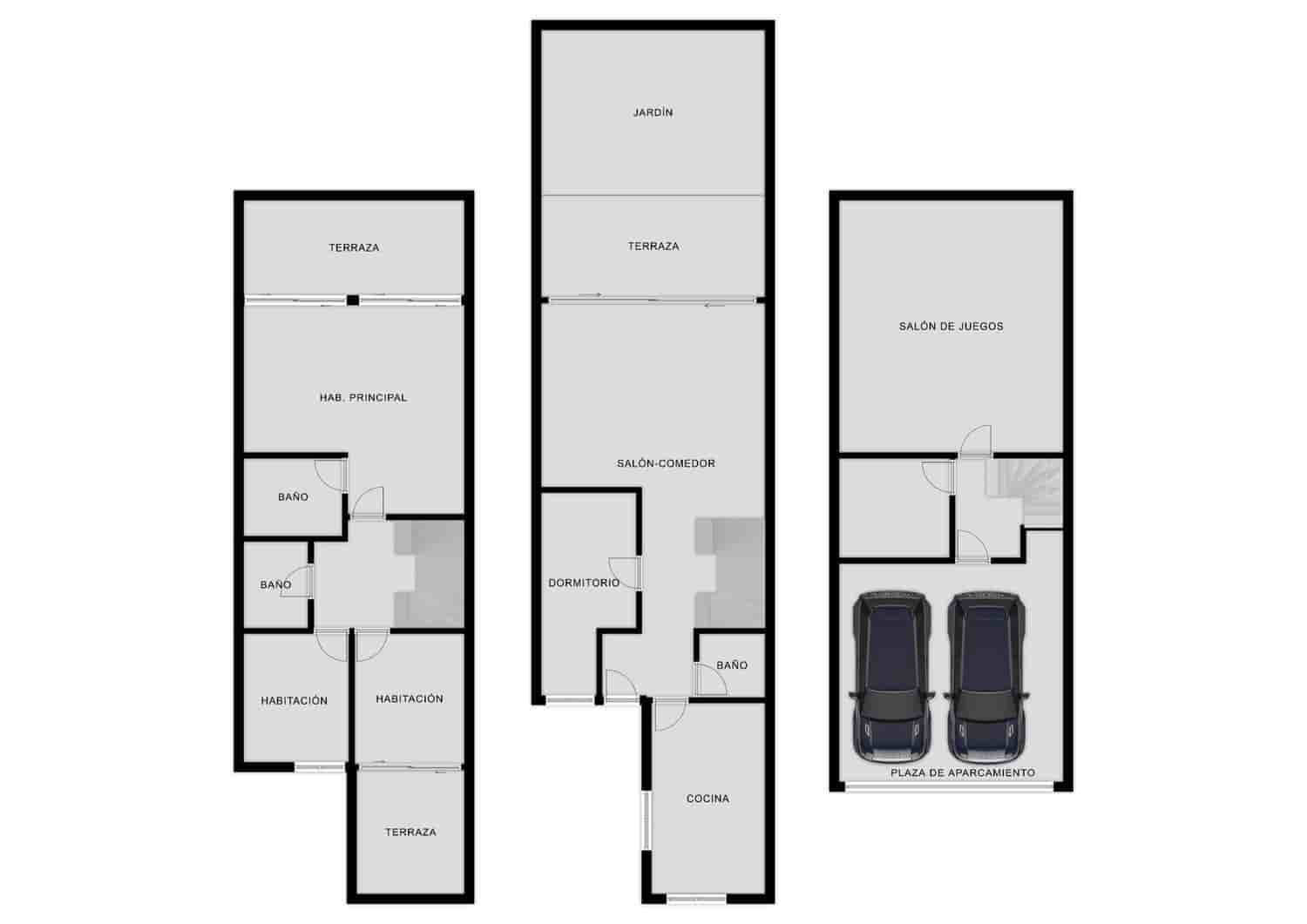 5 sovrum Hus till salu i Alicante stad med pool garage - 774 800 € (Ref: 9669809)