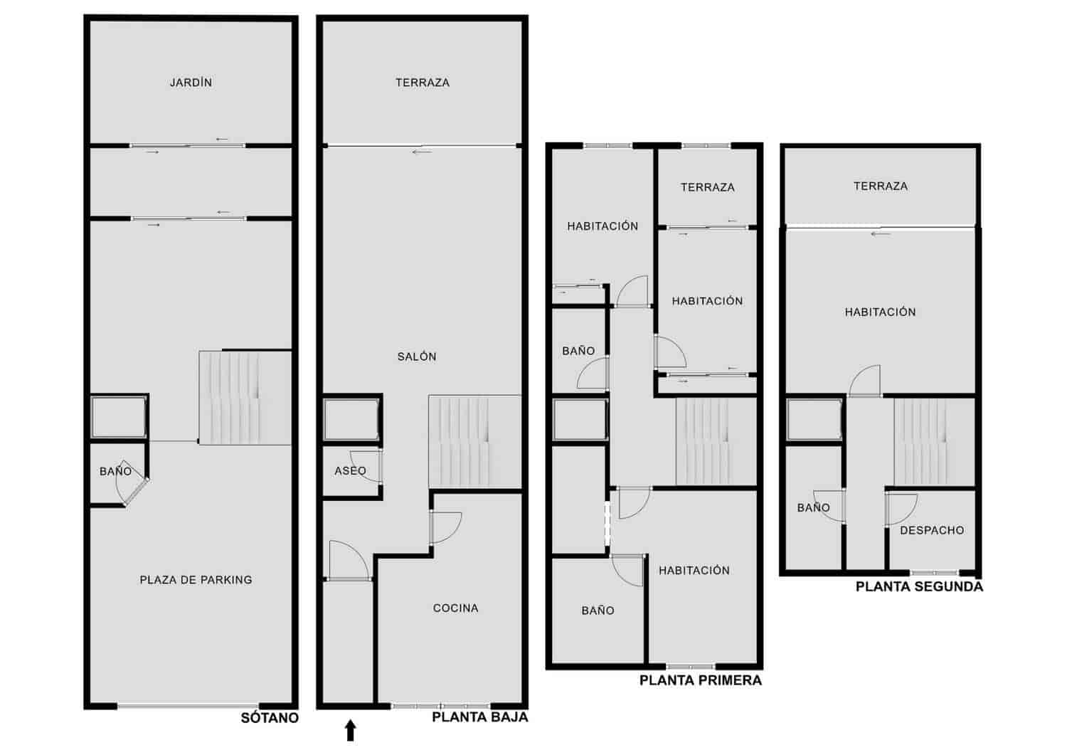 5 soverom Hus til salgs i Cabo de las Huertas med svømmebasseng garasje - € 840 000 (Ref: 9669811)