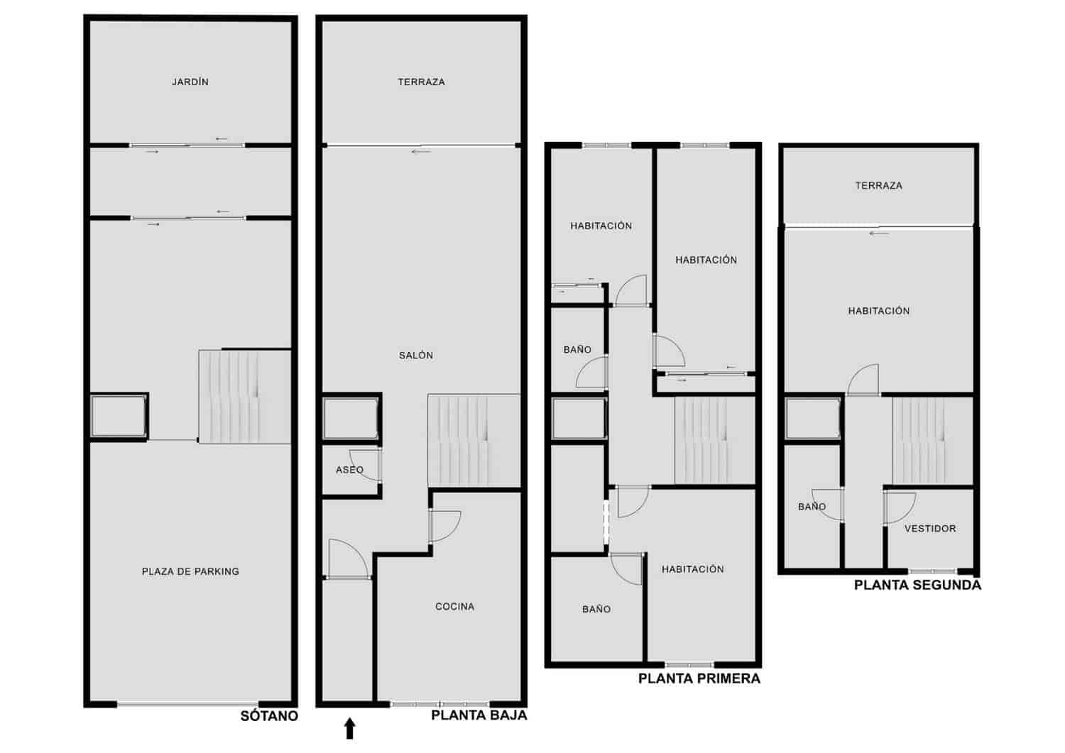 5 soverom Hus til salgs i Cabo de las Huertas med svømmebasseng garasje - € 790 000 (Ref: 9669823)