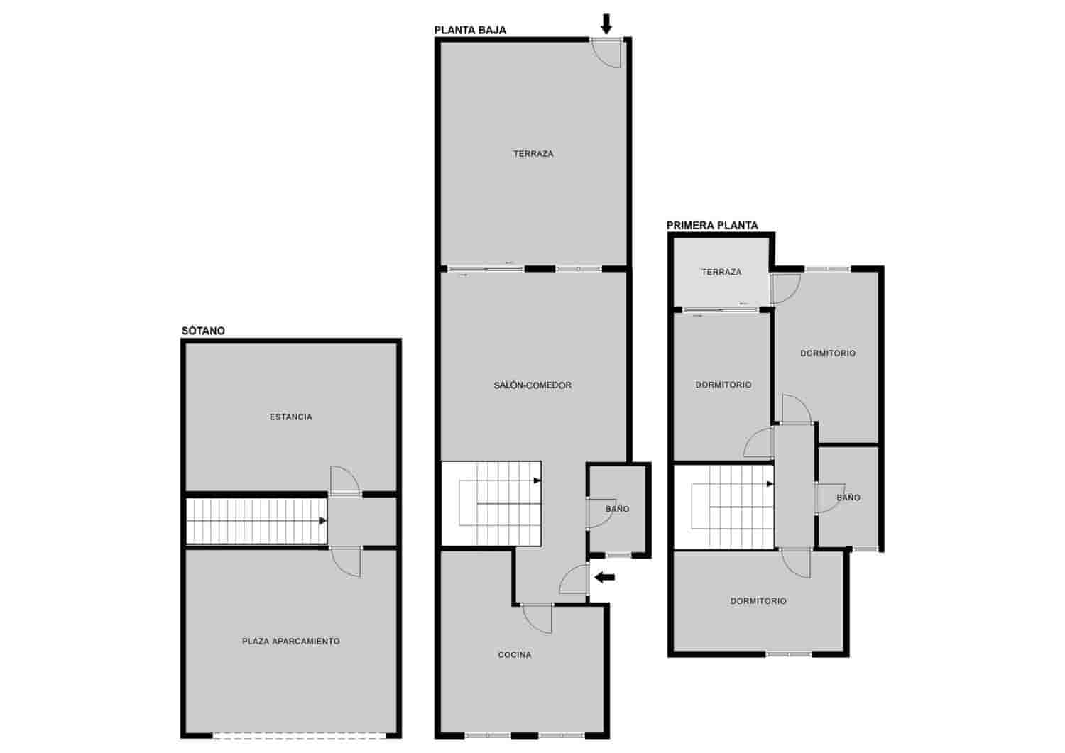 3 bedroom Townhouse for sale in Cabo de las Huertas with pool garage - € 430,000 (Ref: 9669825)