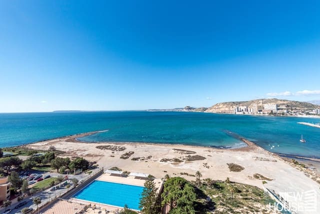 3 chambre Appartement à vendre à Cabo de las Huertas, Alicante ville avec piscine garage - 665 000 € (Ref: 9669826)