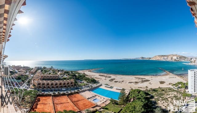 3 chambre Appartement à vendre à Cabo de las Huertas, Alicante ville avec piscine garage - 665 000 € (Ref: 9669826)