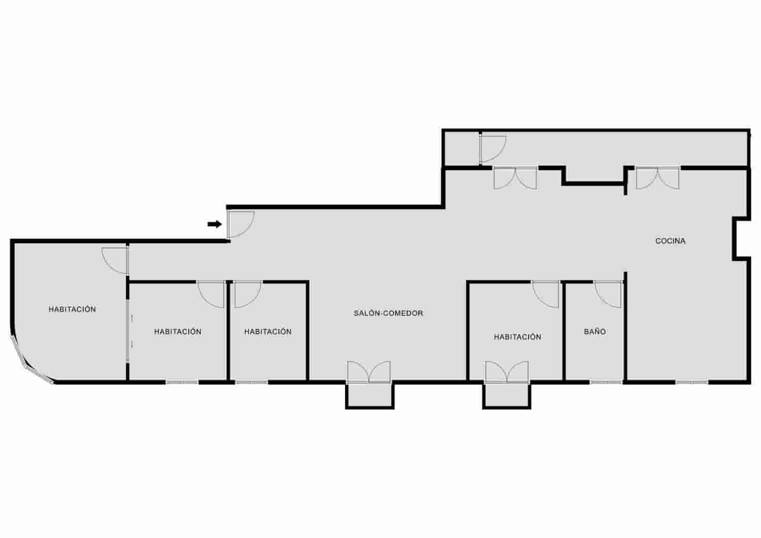 Appartement de 4 chambres à louer à Alicante ville avec garage - 2 000 € (Ref: 9669832)