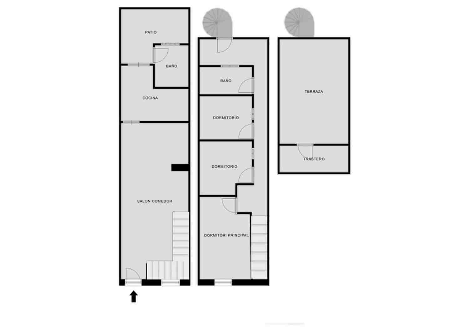 3 soveværelse Byhus til salg i San Juan de Alicante / Sant Joan d'Alacant med garage - € 340.000 (Ref: 9737998)