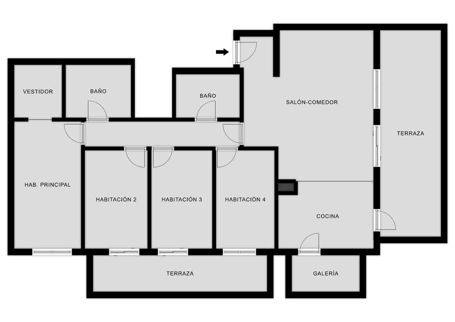 4 bedroom Apartment for sale in San Vicente / Sant Vicent del Raspeig with pool garage - € 442,000 (Ref: 9772720)