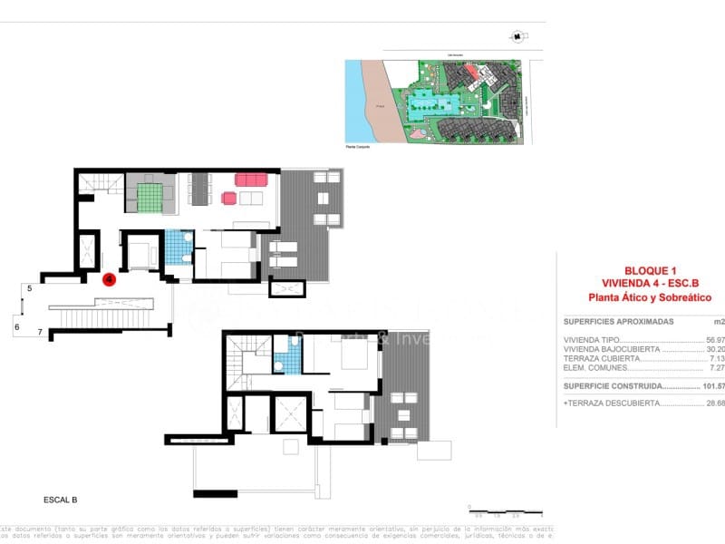 3 bedroom Penthouse for sale in Denia with pool garage - € 625,000 (Ref: 10022166)