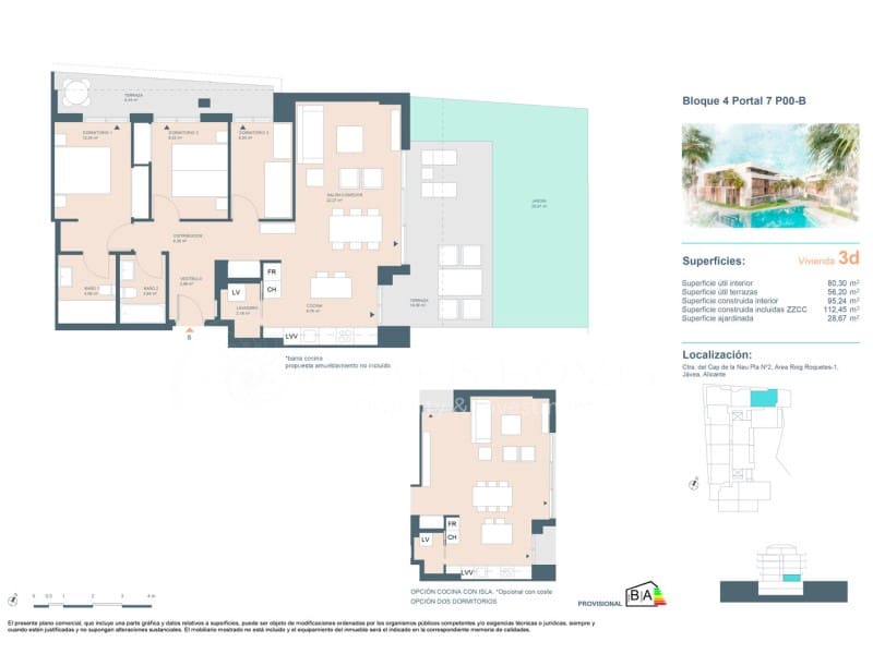 3 bedroom Apartment for sale in Javea / Xabia with pool garage - € 457,500 (Ref: 10023745)