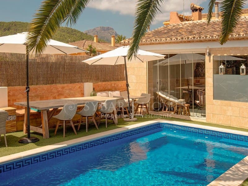 8 Zimmer Hotel zu verkaufen in Jalon / Xalo mit Pool - 1.500.000 € (Ref: 10081058)
