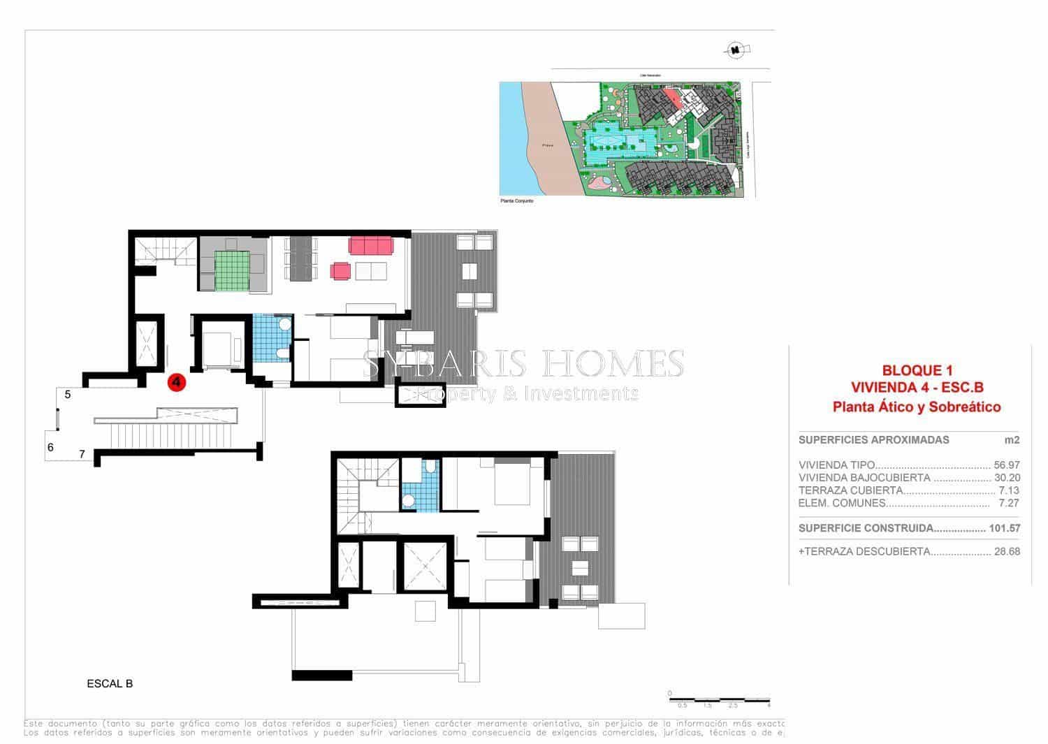 Ático de 3 habitaciones en Dénia en venta con piscina garaje - 625.000 € (Ref: 10183795)