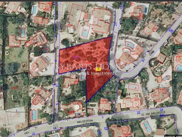 Byggegrund til salg i El Montgó, Dénia - € 240.000 (Ref: 10183796)