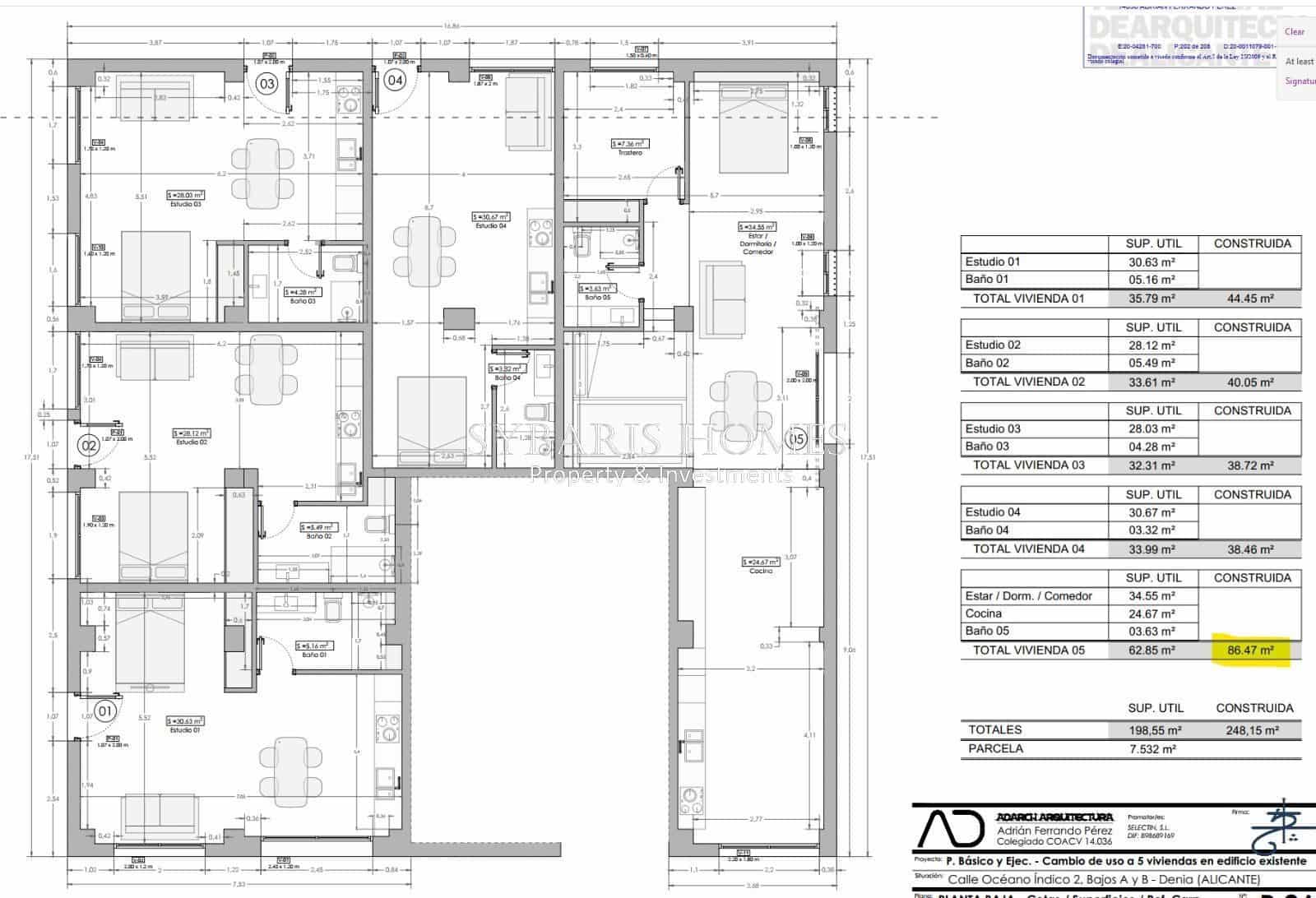 1 soverom Leilighet til salgs i Denia med svømmebasseng garasje - € 240 000 (Ref: 10183819)