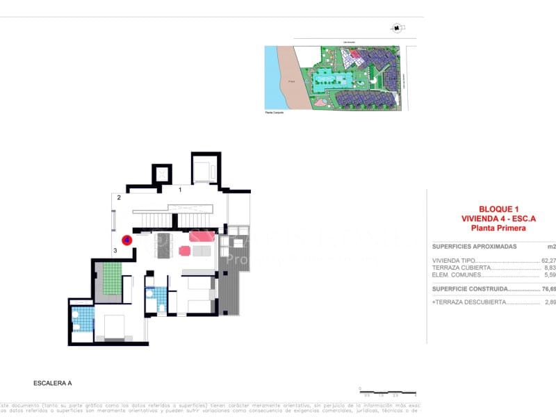 2 bedroom Apartment for sale in Denia with pool garage - € 379,000 (Ref: 8334140)