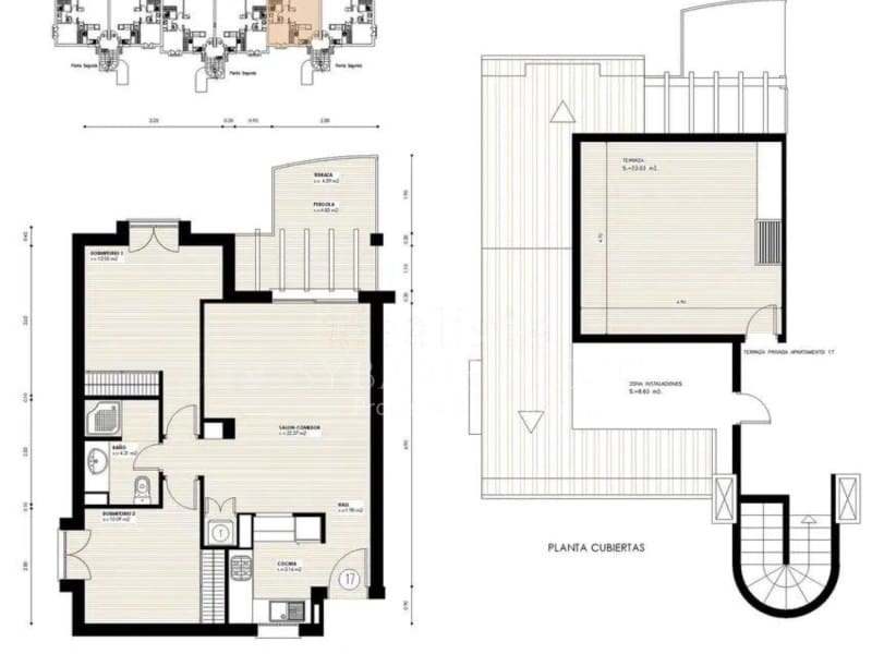 2 soveværelse Penthouse til salg i Denia med garage - € 360.000 (Ref: 8383204)