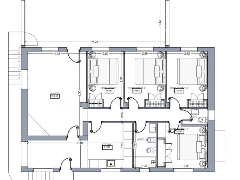 4 sovrum Villa till salu i Denia med garage - 645 000 € (Ref: 8392968)