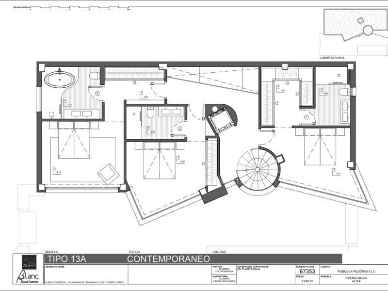 5 soverom Villa til salgs i Altea med svømmebasseng garasje - € 1 148 861 (Ref: 8462256)