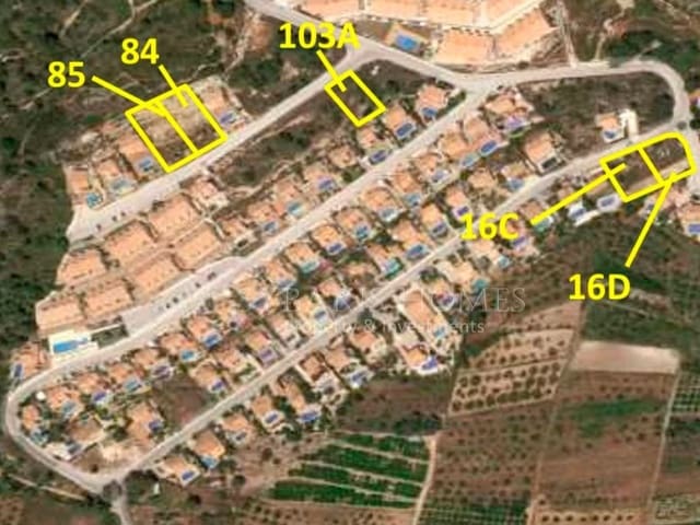 Landgrundstück zu verkaufen in Jalón / Xaló - 62.000 € (Ref: 8577661)