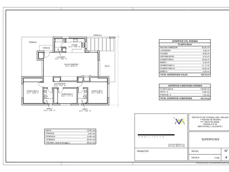 3 slaapkamer Villa te koop in Benitachell / Benitatxell met garage - € 625.000 (Ref: 8756214)
