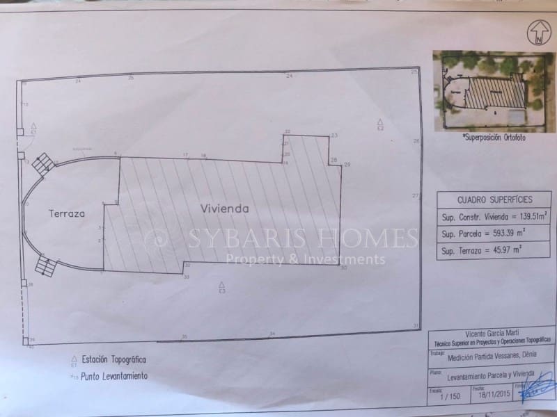 4 sovrum Villa till salu i Denia med pool garage - 490 000 € (Ref: 9003582)