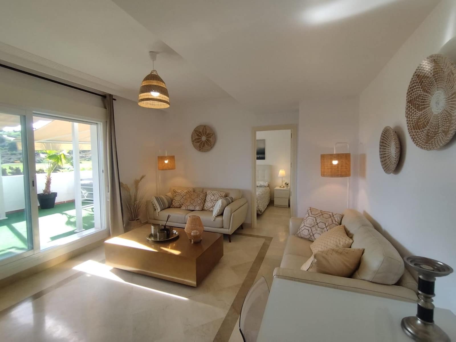 2 soveværelse Penthouse til leje i Mijas med swimmingpool garage - € 1.950 (Ref: 9548822)