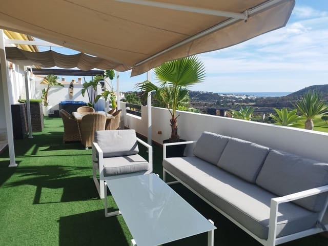 2 soveværelse Penthouse til leje i Riviera del Sol, Mijas med swimmingpool garage - € 1.950 (Ref: 9548822)