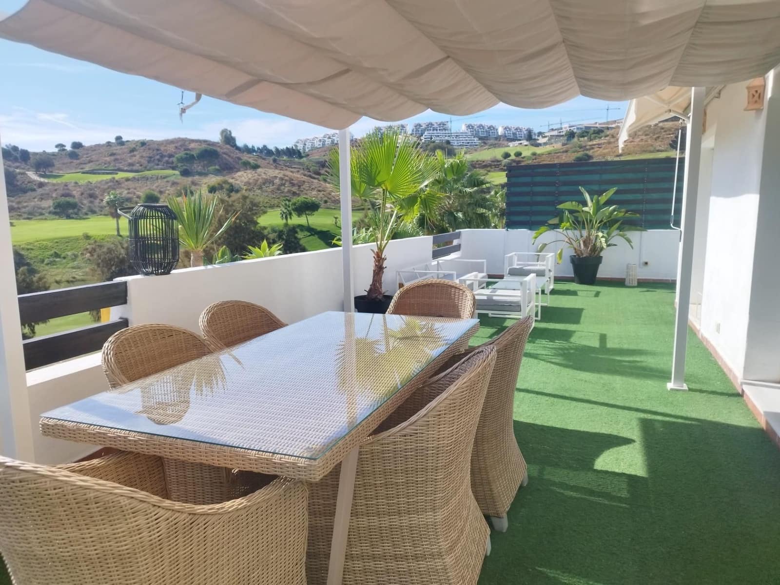 2 soveværelse Penthouse til leje i Mijas med swimmingpool garage - € 1.950 (Ref: 9548822)