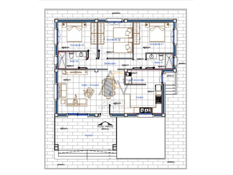 3 slaapkamer Villa te koop in Pinoso met zwembad - € 335.000 (Ref: 6731029)