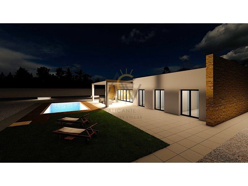 3 bedroom Villa for sale in Pinoso with pool - € 360,000 (Ref: 8988623)