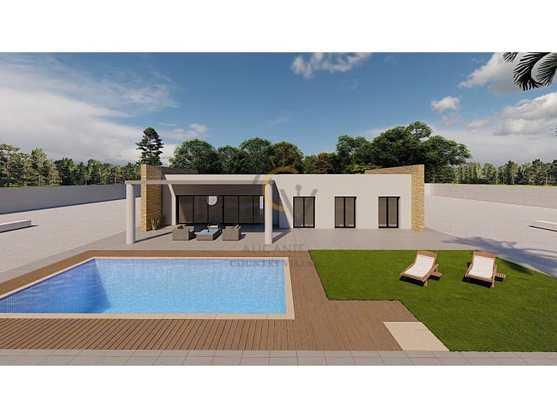 3 bedroom Villa for sale in Pinoso with pool - € 360,000 (Ref: 8988623)