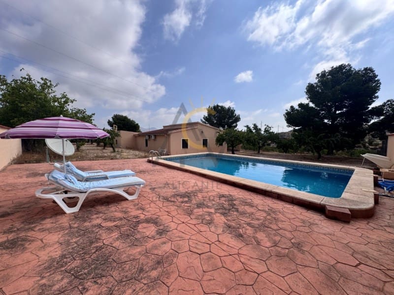 3 chambre Villa/Maison à vendre à Monovar / Monover avec piscine garage - 259 995 € (Ref: 9137273)